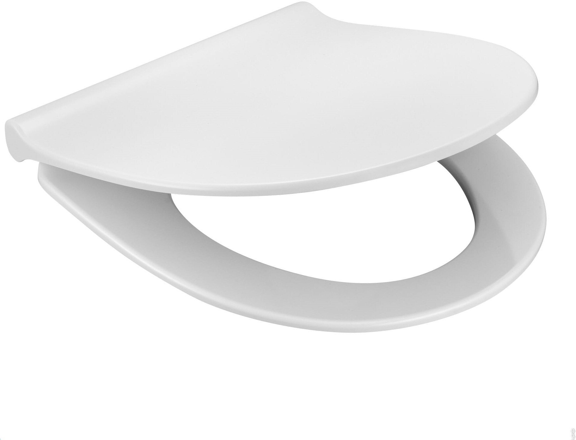 Сиденье для унитаза Santek Vega с крышкой тонкое 9051.7.000.000.1