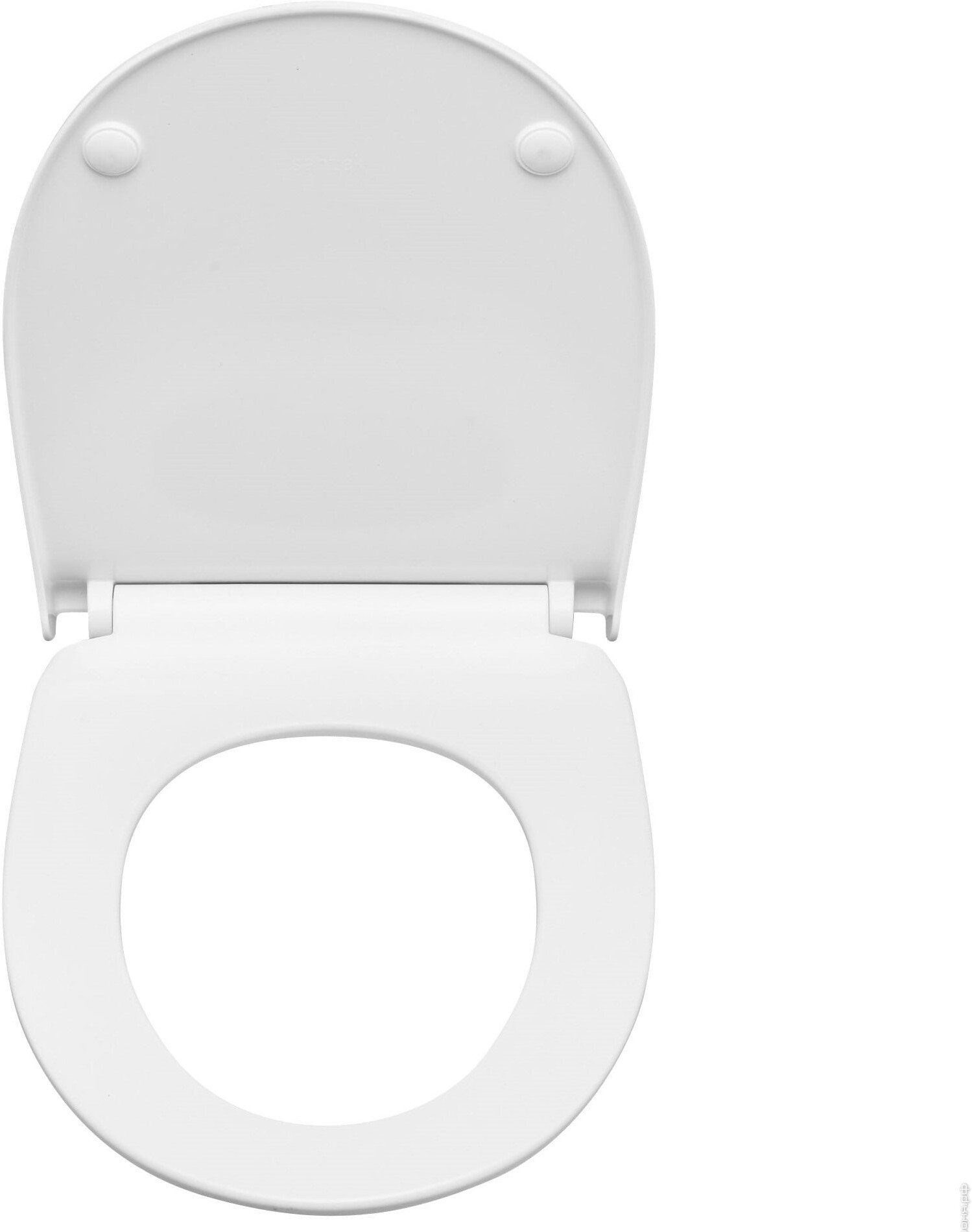 Сиденье для унитаза Santek Vega с крышкой тонкое 9051.7.000.000.1