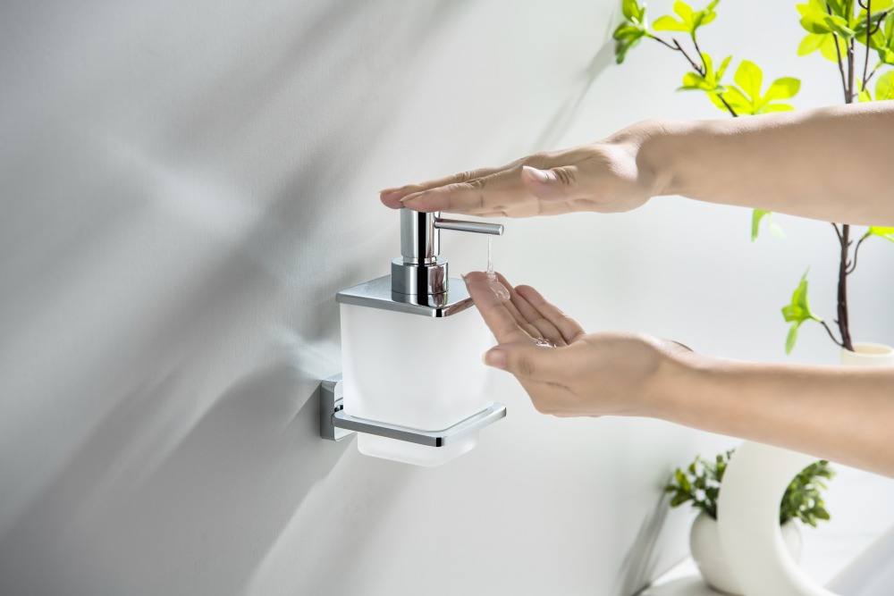 Дозатор для жидкого мыла Aquatek Libra хром AQ4305CR