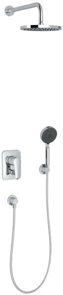 Душевой комплект Jacob Delafon Set 8 в 1 (98699D-NF/E98714-CP/E10039-CP/E21760-CP/8466D-CP/E21756-CP/E8465-CP/E75206-CP) E30759-CP