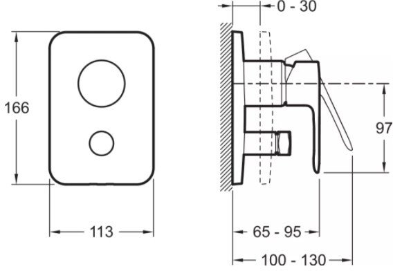 Душевой комплект Jacob Delafon Set 8 в 1 (98699D-NF/E98714-CP/E10039-CP/E21760-CP/8466D-CP/E21756-CP/E8465-CP/E75206-CP) E30759-CP