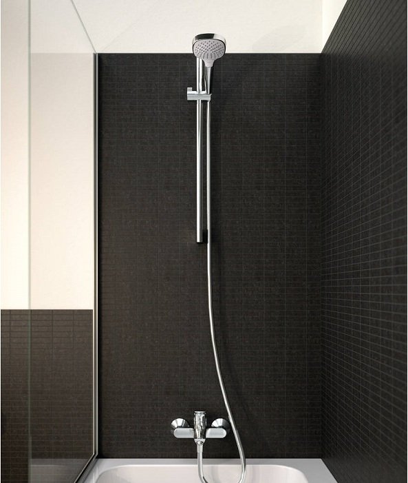 Душевой гарнитур Hansgrohe Croma Select E Vario 65 см белый/хром 26582400