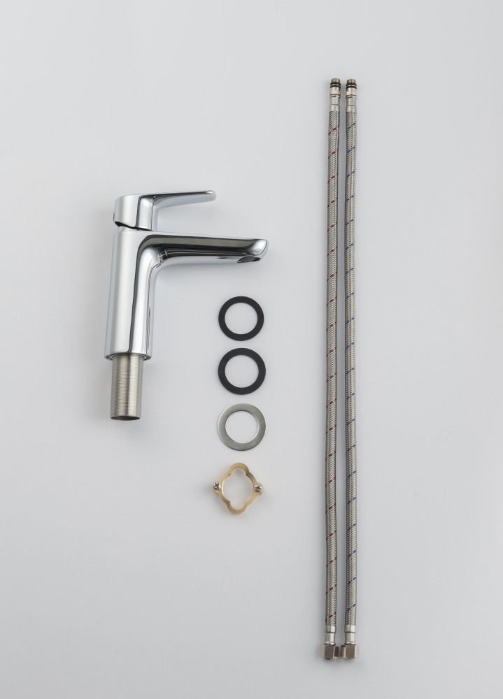 Смеситель для раковины Aquanet Бетта 98 мм хром AQ1110CR