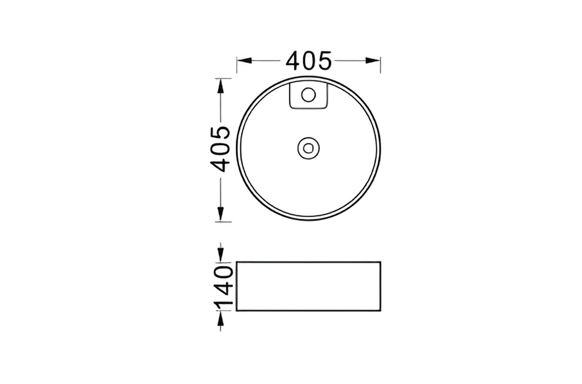 Раковина накладная AQUATON Европа 405x405x140 мм матовый серый AQ5212-MG