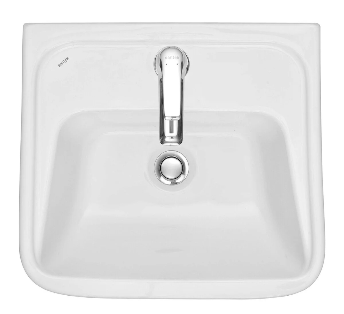 Умывальник Santek Лонги 55 см 1 отверстие 1.WH50.1.755