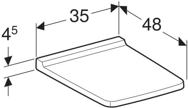 Сиденье для унитаза Geberit Xeno² с микролифтом SoftClose 500.537.01.1