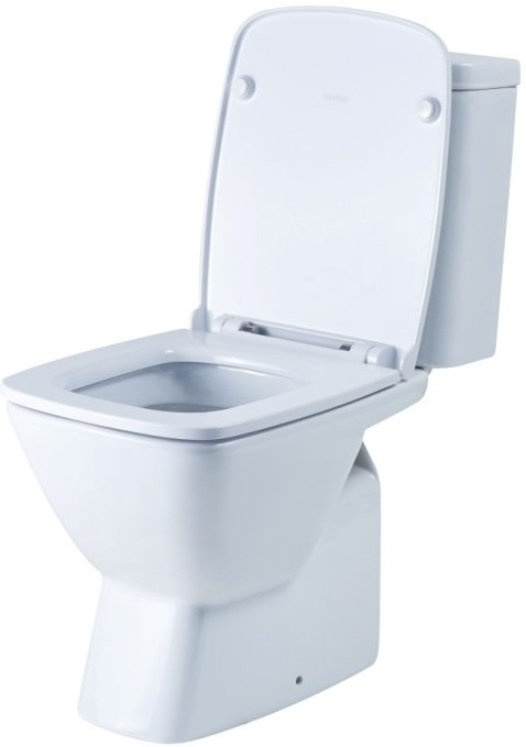 Унитаз-компакт Santek Нео 2-режимный тонкое сиденье дюропласт микролифт 1.WH30.2.470