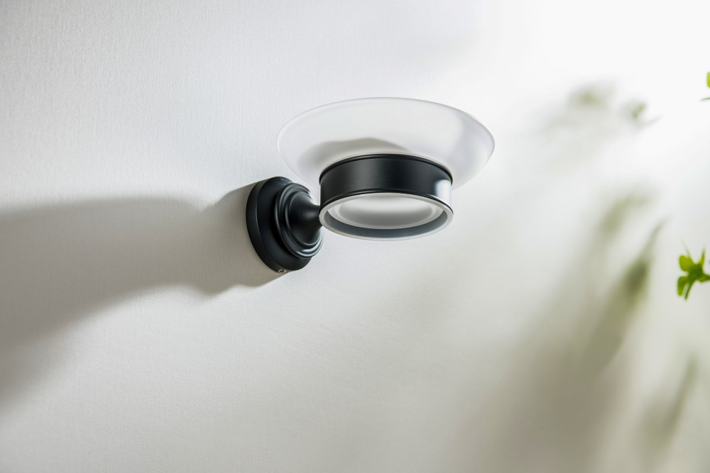 Мыльница для ванной Aquatek Классик матовый черный AQ4503MB