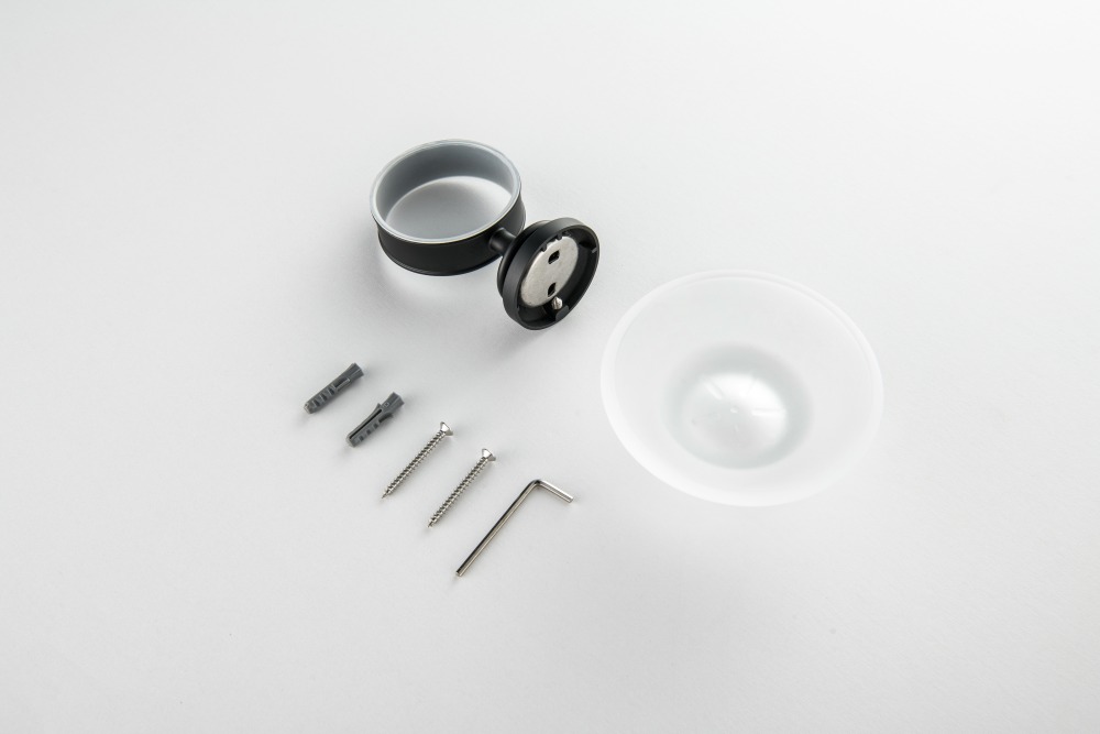 Мыльница для ванной Aquatek Классик матовый черный AQ4503MB