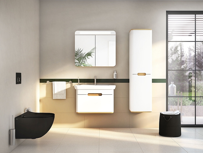 Унитаз подвесной безободковый VitrA Sento матовый черный 7748B083-0101