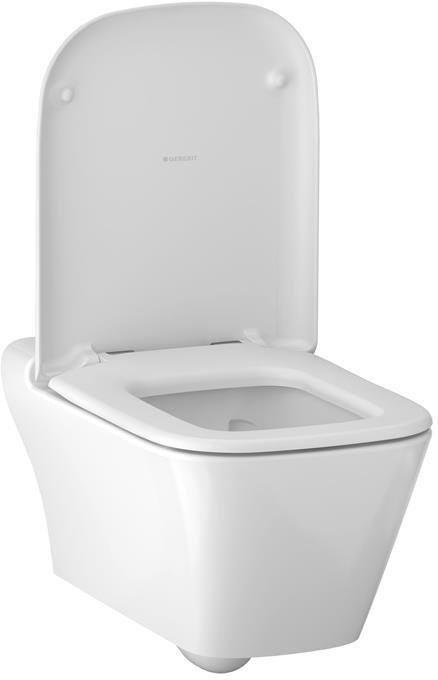 Унитаз подвесной Geberit myDay Rimfree KeraTect белый 201460600
