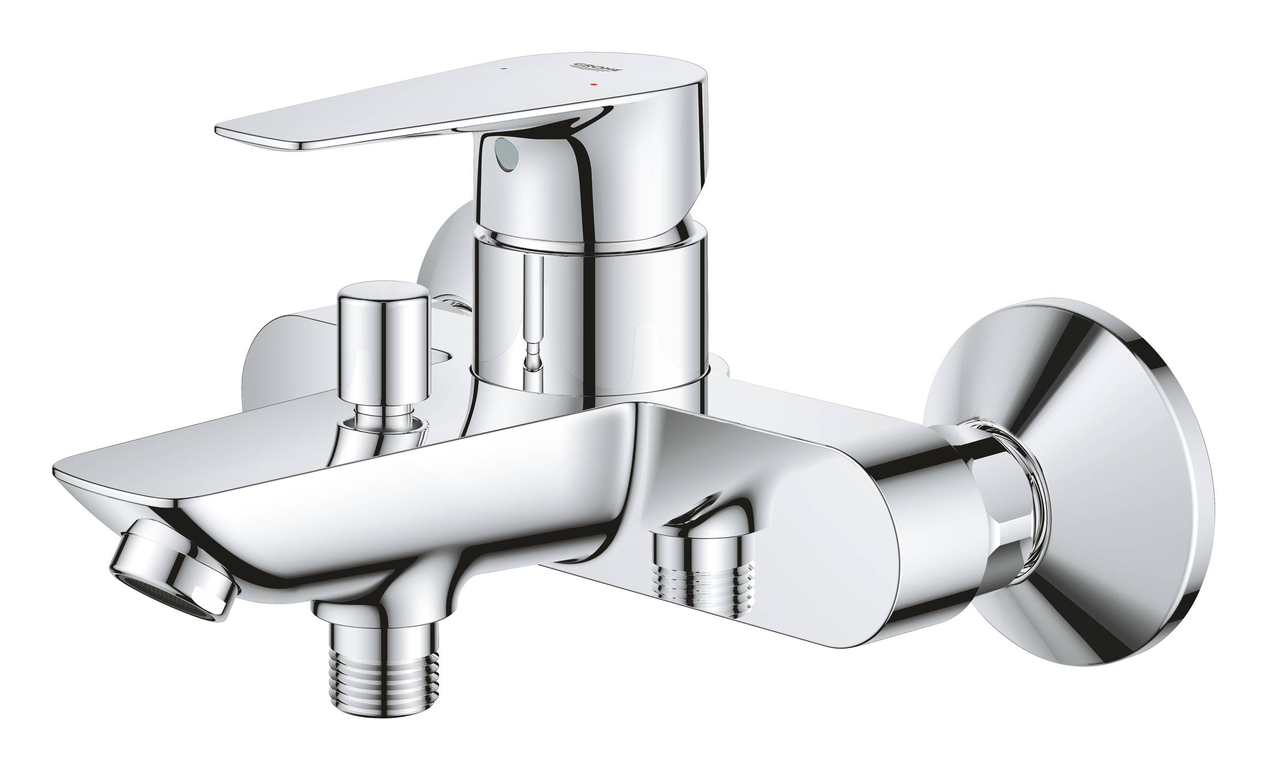 Смеситель для ванны GROHE BauEdge хром 23604001