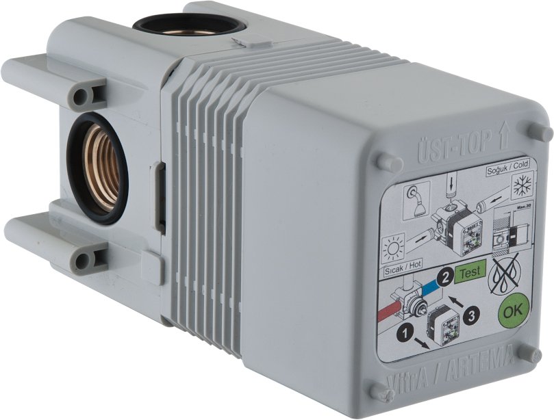 Смеситель с гигиеническим душем VitrA Hygienic встраиваемый на 2 отверстия A49271EXP