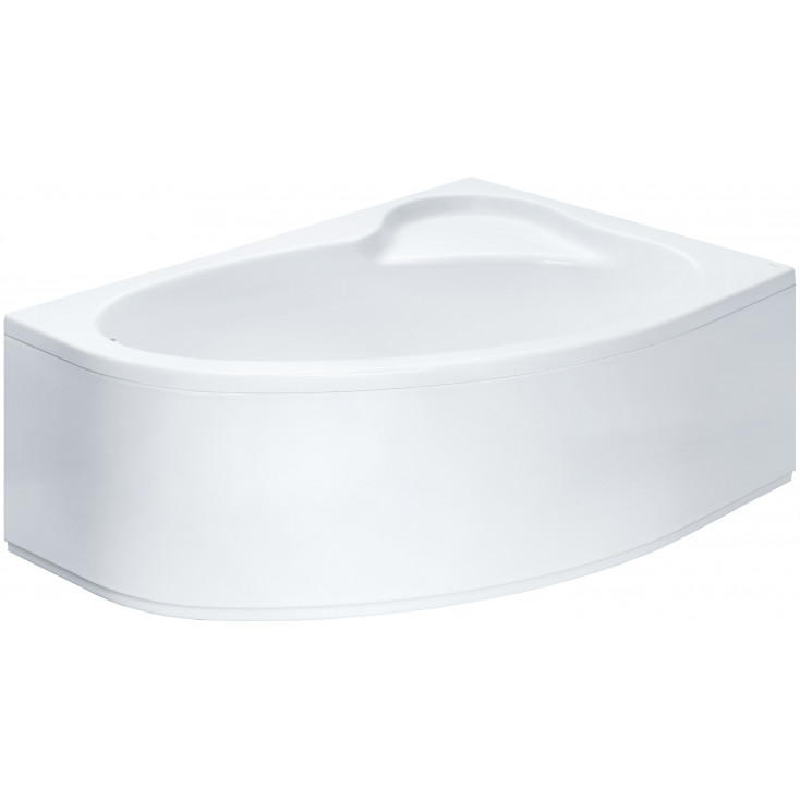 Ванна акриловая асимметричная Santek Эдера 170х100 см правосторонняя 1.WH50.1.663