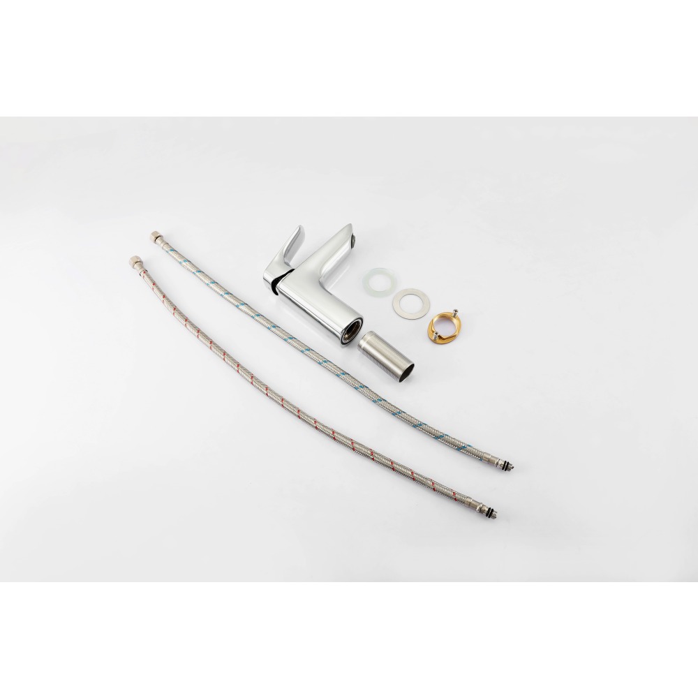 Смеситель для раковины Aquanet Вега хром AQ1010CR