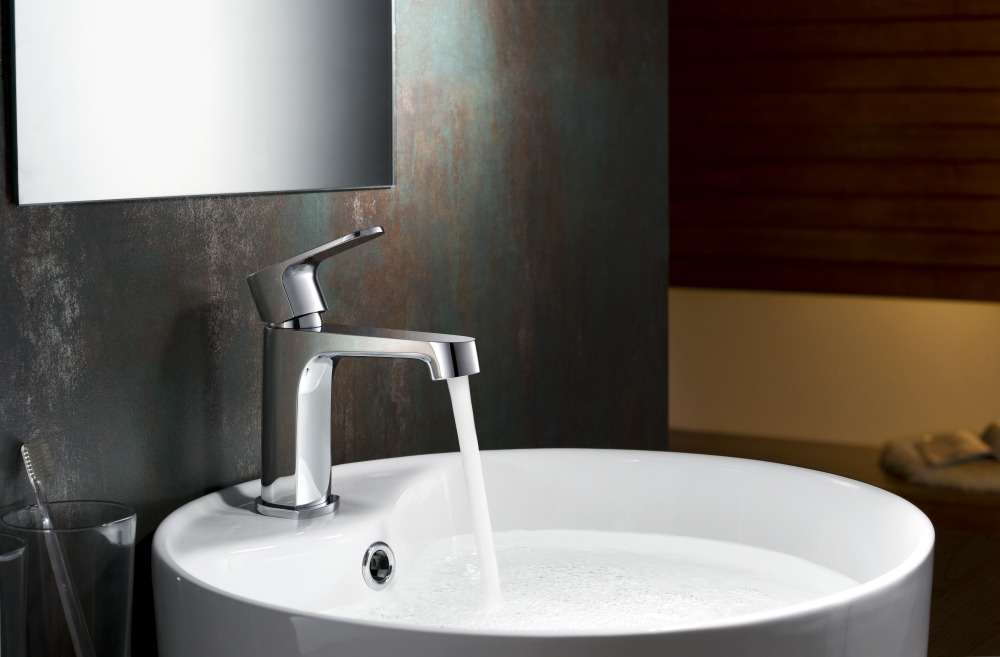 Смеситель для раковины Aquanet Oberon 98 мм хром AQ1210CR