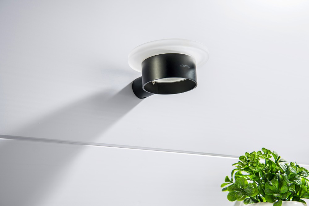 Мыльница Aquatek Лира матовый черный AQ4403MB