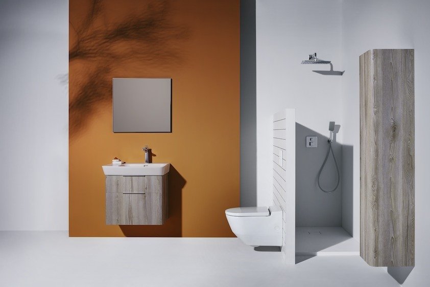 Унитаз-биде подвесной Laufen CLEANET NAVIA Rimless безободковый 8.2060.1.400.000.1