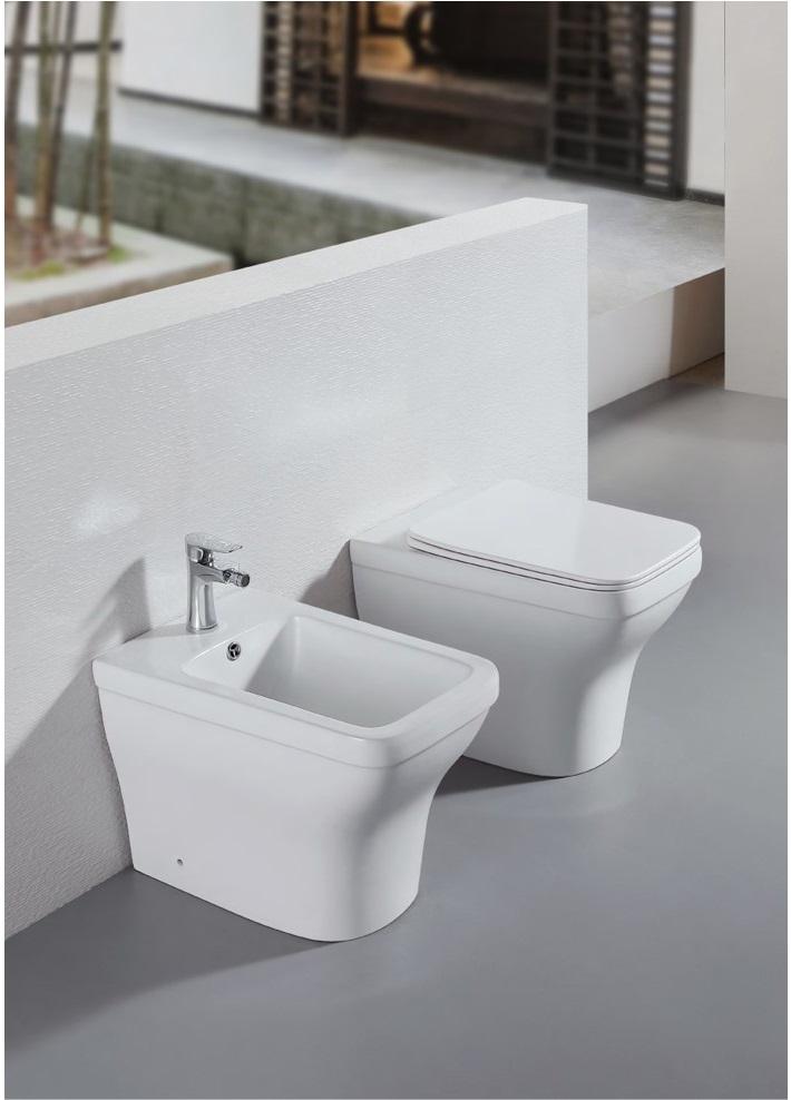 Унитаз напольный приставной безободковый Aquatek Амадео 560х365х400 мм с сиденьем микролифт AQ1964-00