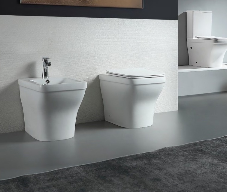 Унитаз напольный приставной безободковый Aquatek Амадео 560х365х400 мм с сиденьем микролифт AQ1964-00