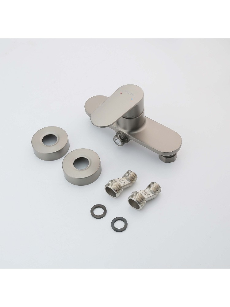 Смеситель для душа Aquanet Ника оружейная сталь AQ1860BGM