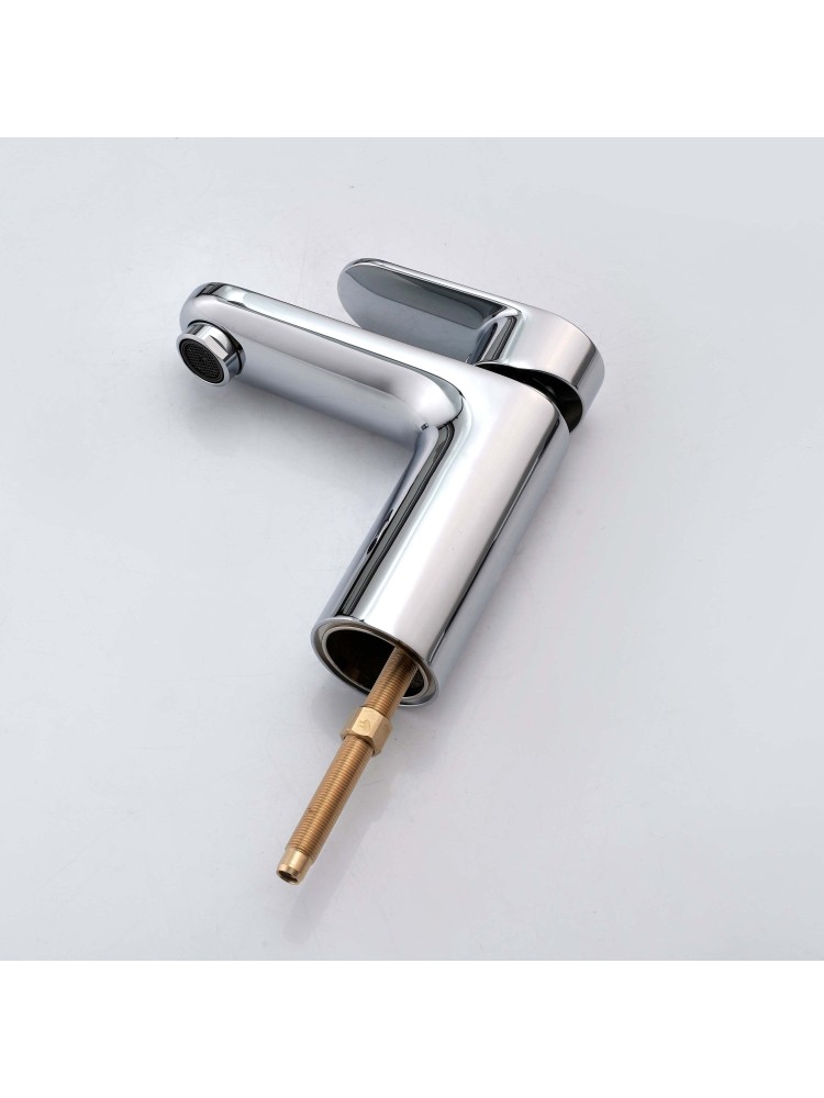 Смеситель для раковины Aquanet Ника с гигиеническим душем хром AQ1812CR