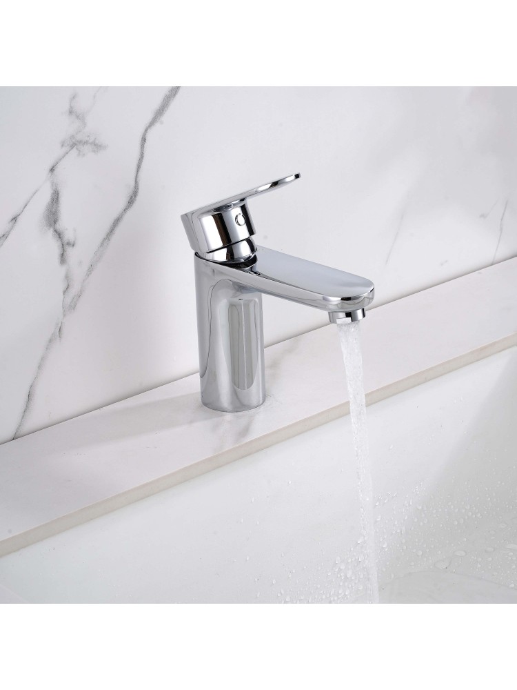 Смеситель для раковины Aquanet Ника с гигиеническим душем хром AQ1812CR