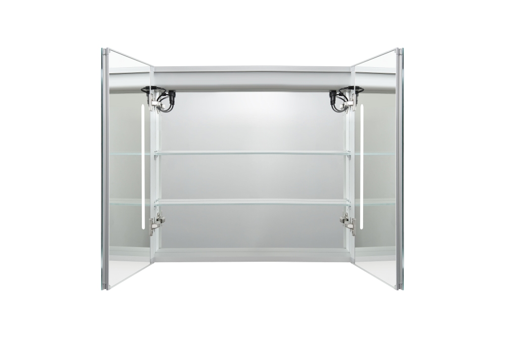 Зеркальный шкаф AQUATON AQ7804-MLC 800x700x133 мм с подсветкой и антизапотеванием AQ7804-MLC