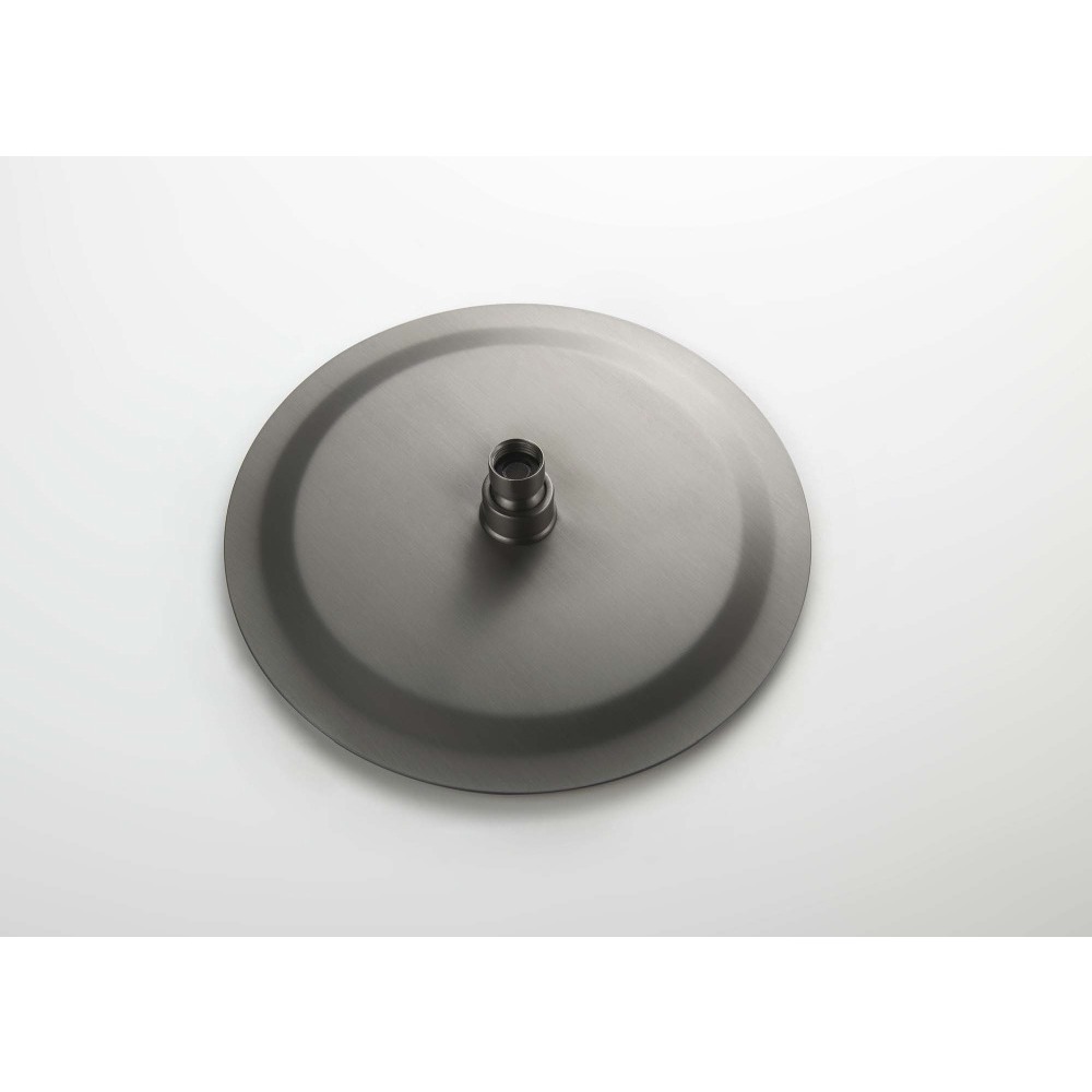 Верхний душ Aquanet AQ2073BGM круглый 250х2 мм оружейная сталь AQ2073BGM