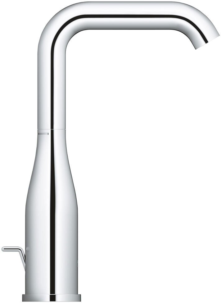 Смеситель для раковины GROHE Essence с донным клапаном и высоким изливом хром 32628001
