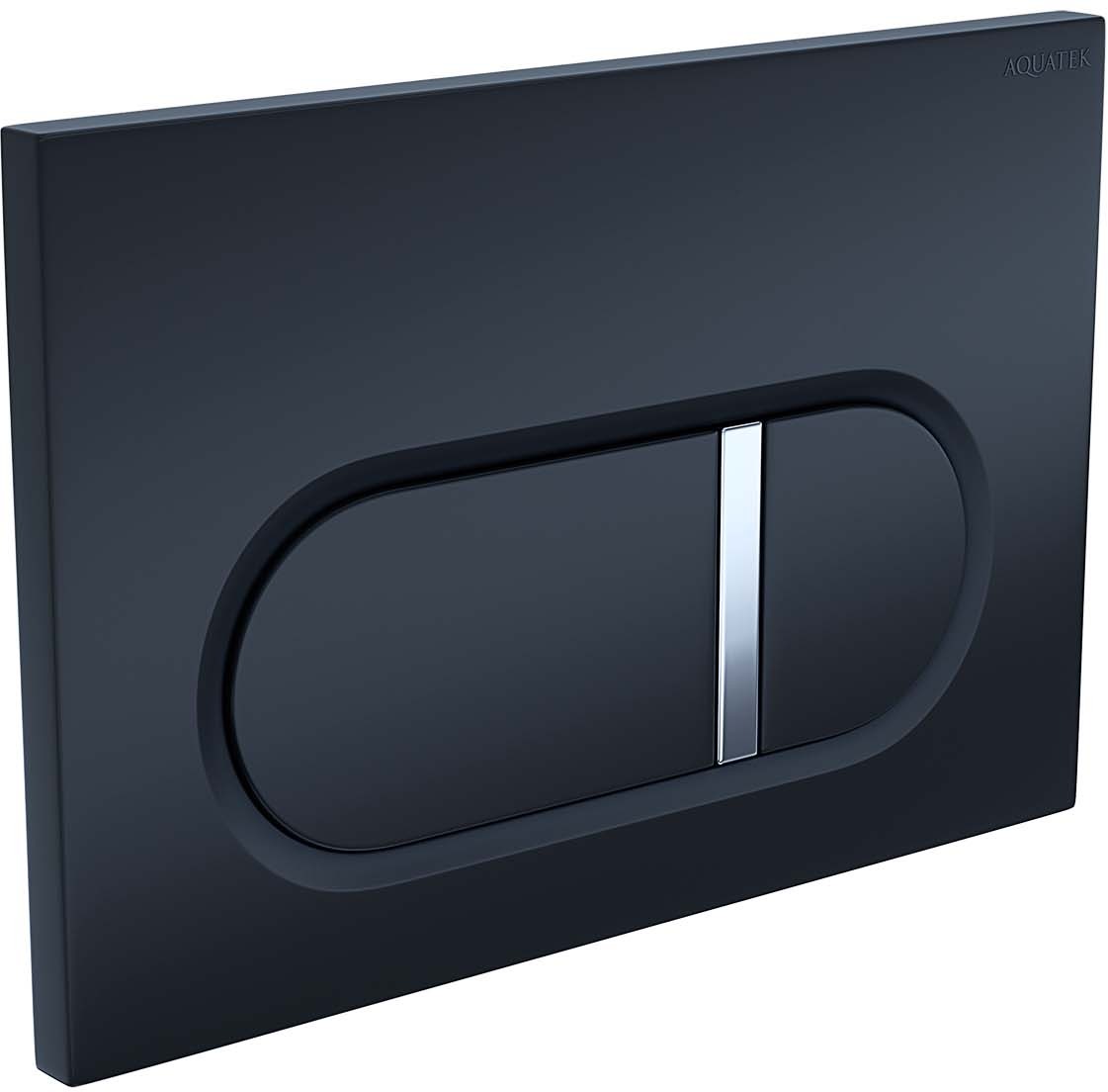 Панель смыва Kordi KDI-0000045 черный прямоугольные кнопки KDI-0000045