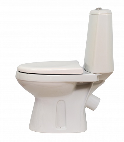 Унитаз-компакт Sanita Luxe Лея Люкс нижний подвод косой выпуск 41301130311