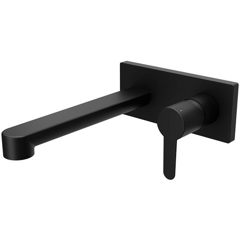 Смеситель для умывальника RAVAK Puri PU 019.20 настенный монтаж черный X070184