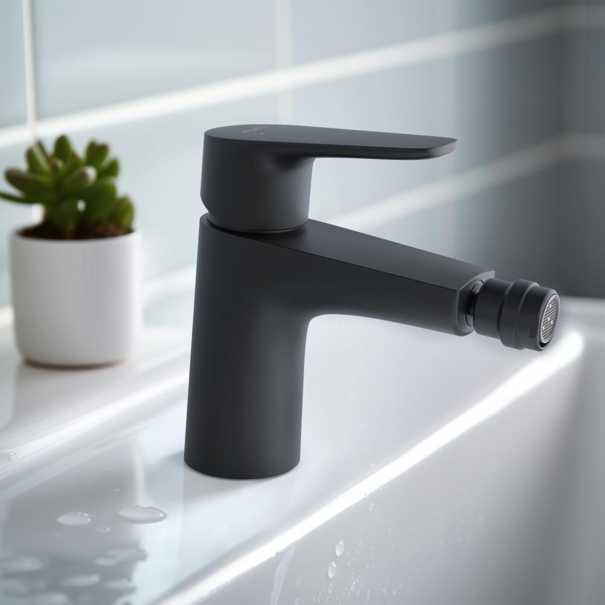 Смеситель для биде AQUATEK БЕТТА матовый черный AQ1118MB