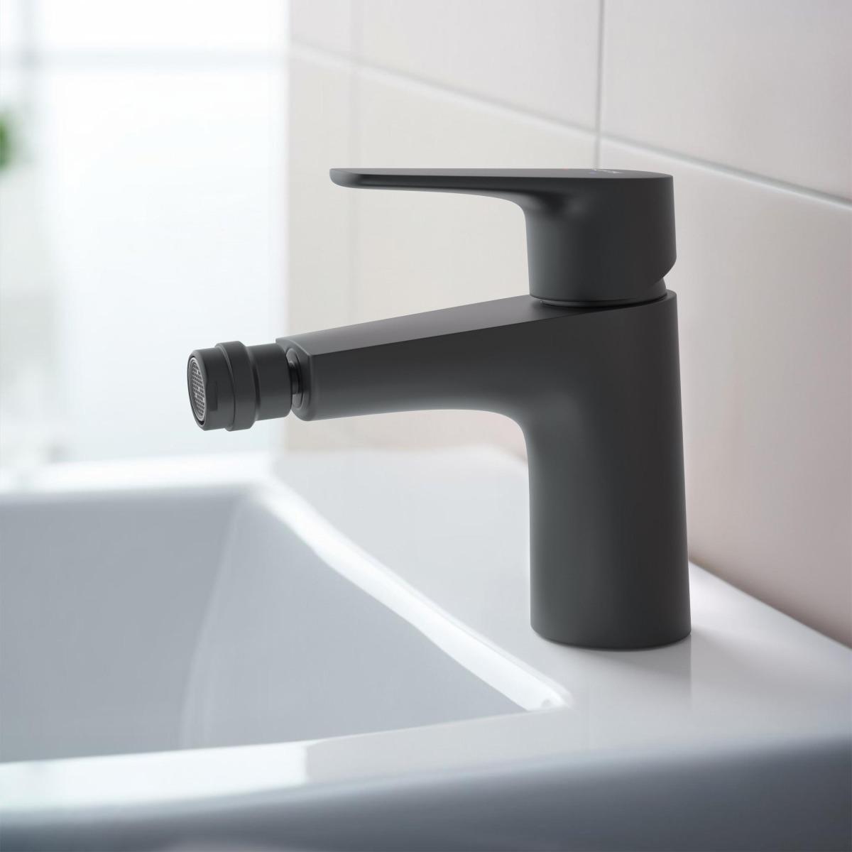 Смеситель для биде AQUATEK БЕТТА матовый черный AQ1118MB