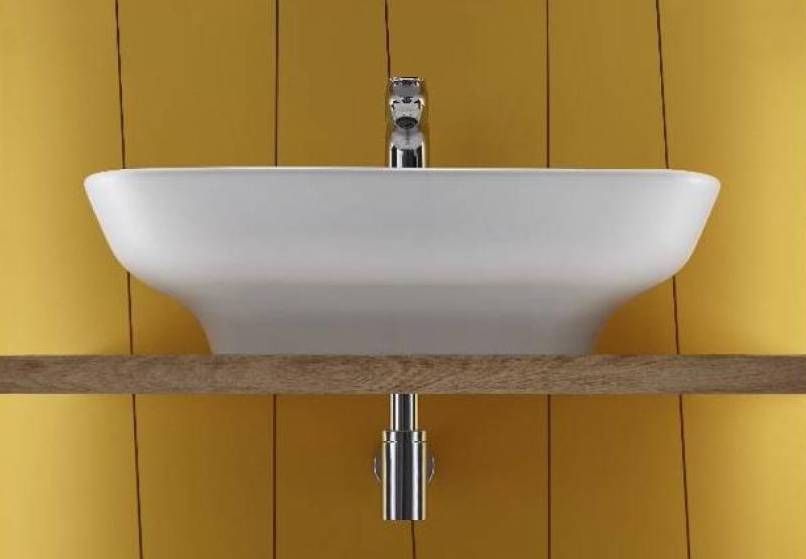 Раковина Jacob Delafon Struktura 55x40 см с отверстием под смеситель EGE112-00