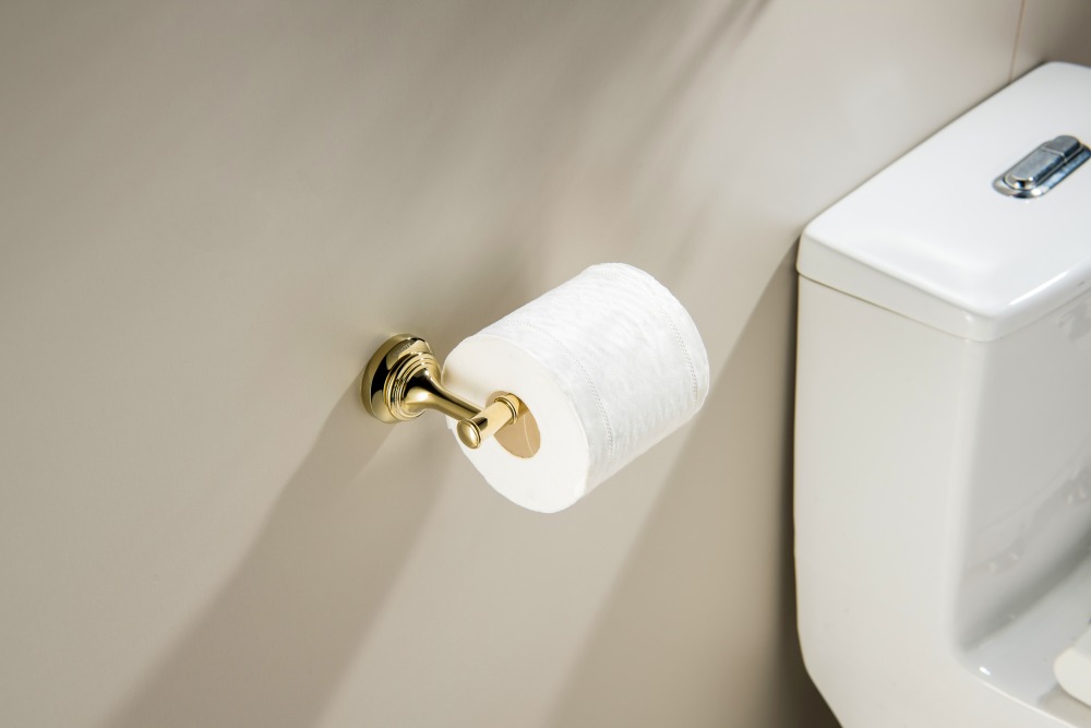 Держатель для туалетной бумаги Aquatek Классик полированное золото AQ4508PG