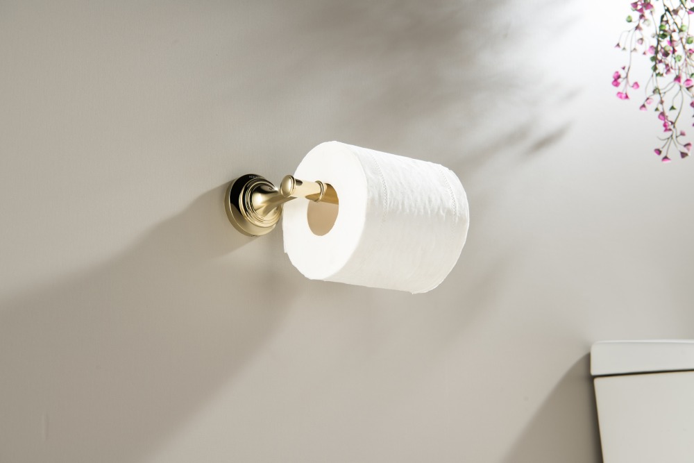 Держатель для туалетной бумаги Aquatek Классик полированное золото AQ4508PG