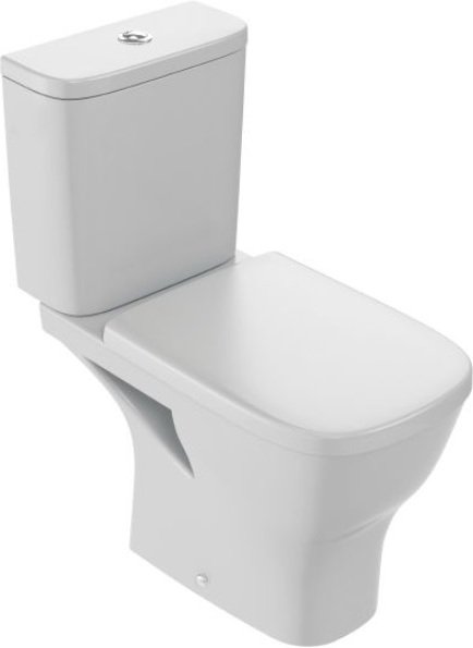 Чаша напольного унитаза Jacob Delafon Struktura Rimless белая UJAJ102-WTE