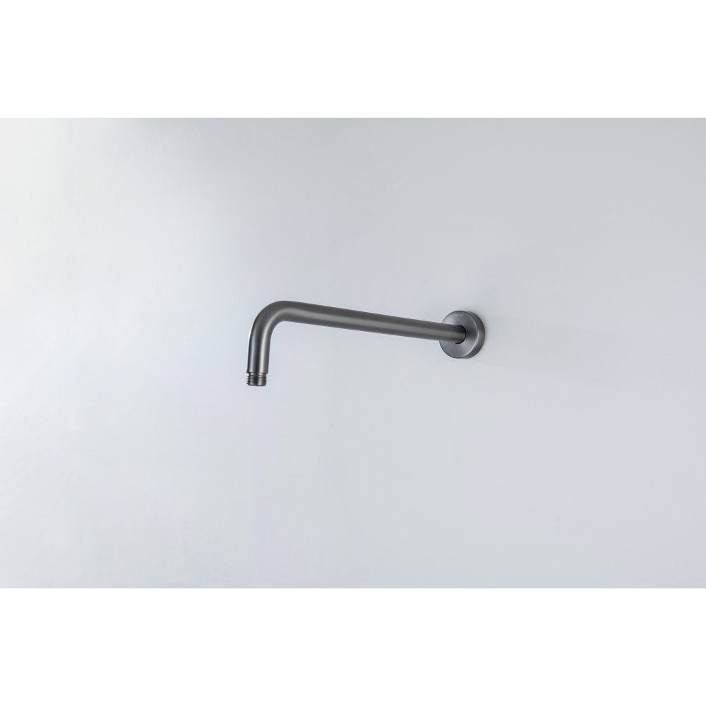 Держатель верхнего душа настенный Aquatek 350 мм оружейная сталь AQ2174BGM