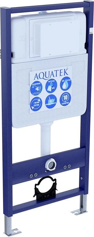 Комплект инсталляции 3 в 1 AQUATEK Европа T с унитазом AQ1900T-00 без клавиши SET AQUATEK ЕВРОПА T-KKI1