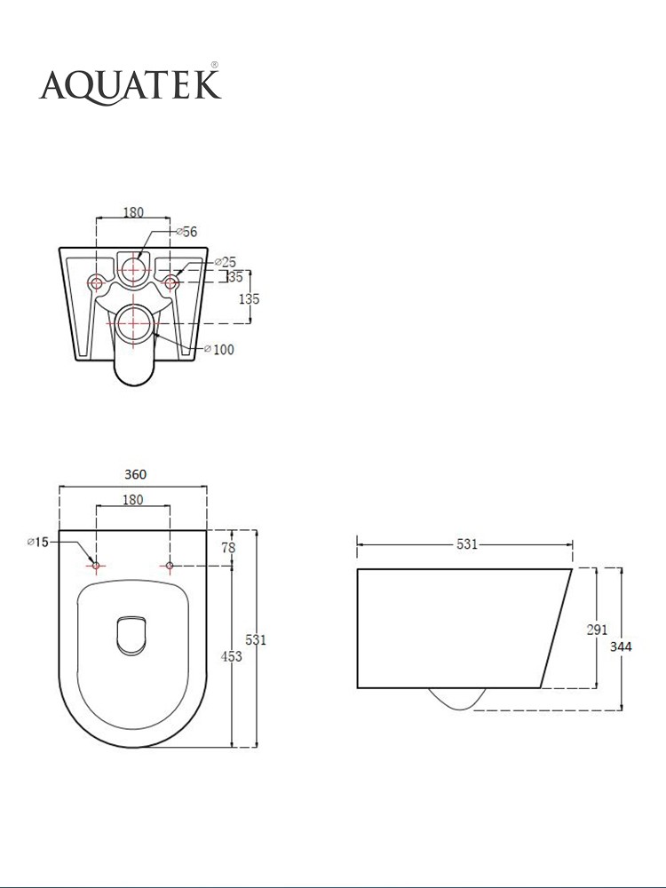 Комплект инсталляции 4 в 1 AQUATEK ОБЕРОН T-012 (рама INS-0000017, крепеж KKI-0000002, клавиша KDI-0000012, унитаз AQ1365T-00 soft-close) INS-0000017/KKI-0000002/KDI-0000012/AQ1365T-00