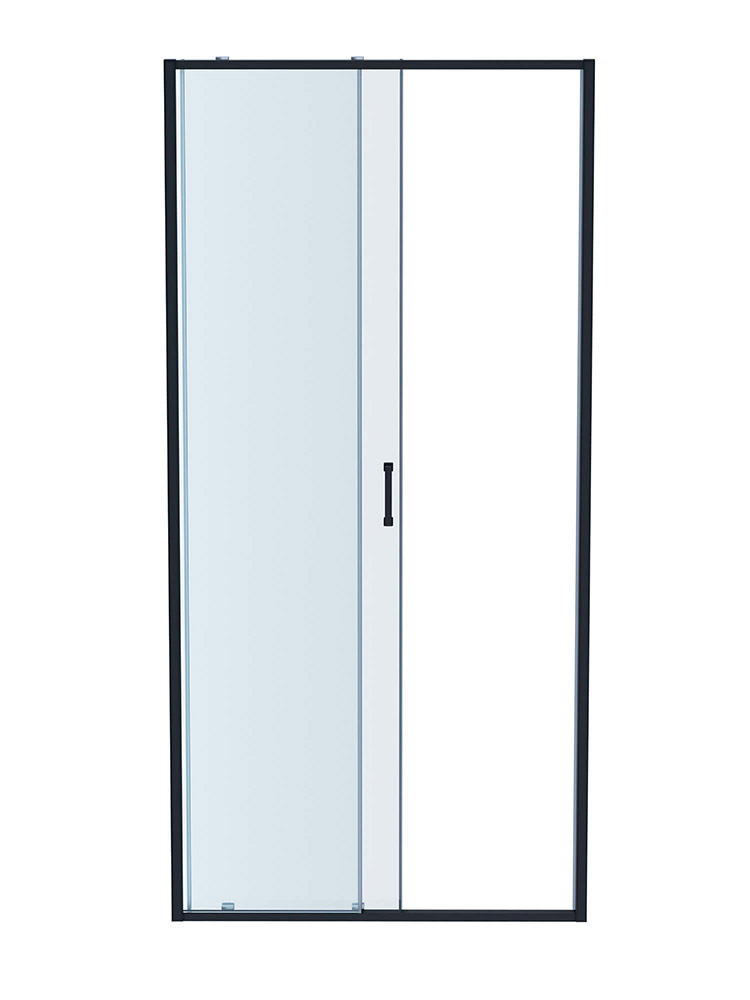 Душевая дверь Aquanet Aria раздвижная 1000x2000 мм оружейная сталь прозрачное стекло AQ ARI RA 10020GM