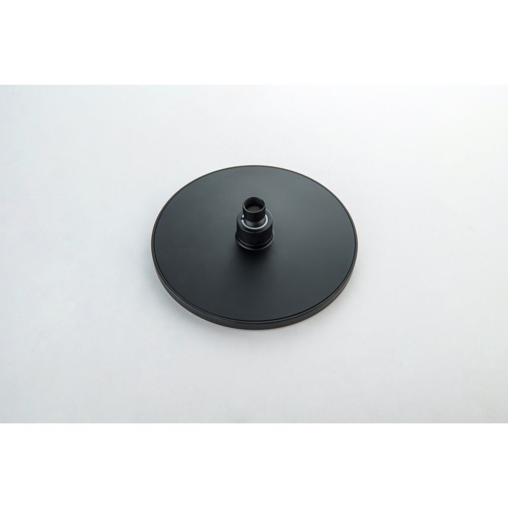 Душевая система со смесителем для ванны Aquanet Бетта 220 мм матовый черный AQ2140MB