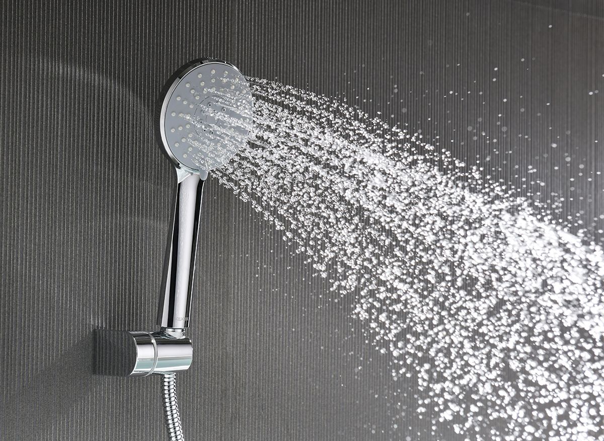 Смеситель для ванны Aquanet Oberon с душевым набором 3jet AQ1249CR