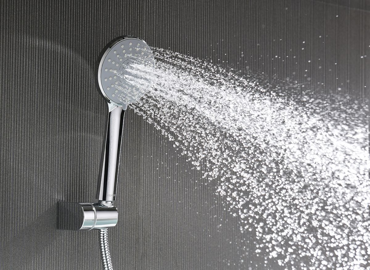 Смеситель для ванны Aquanet Oberon с душевым набором 3jet AQ1249CR