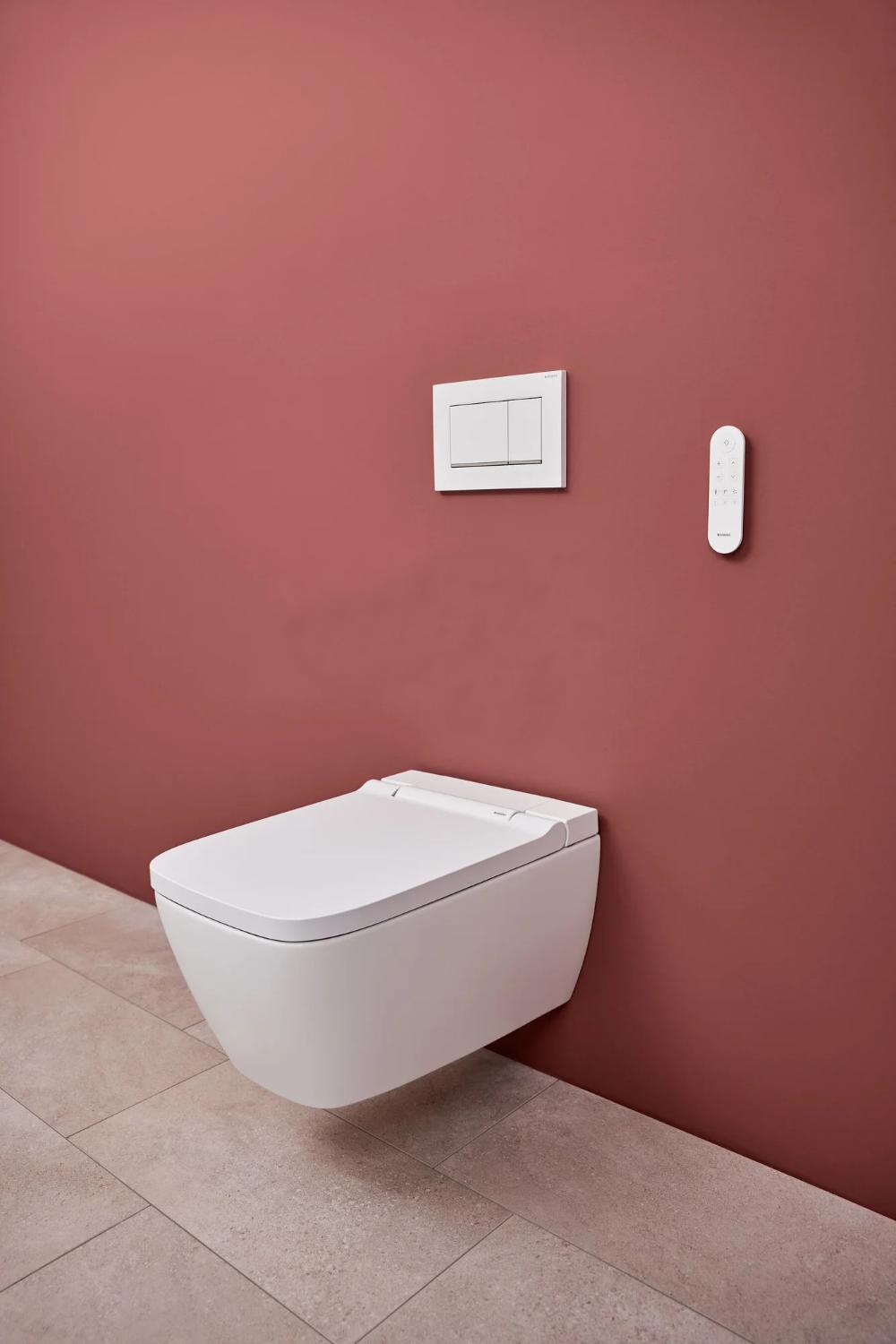 Унитаз-биде подвесной Geberit AquaClean Sela Square белый 146.250.01.1