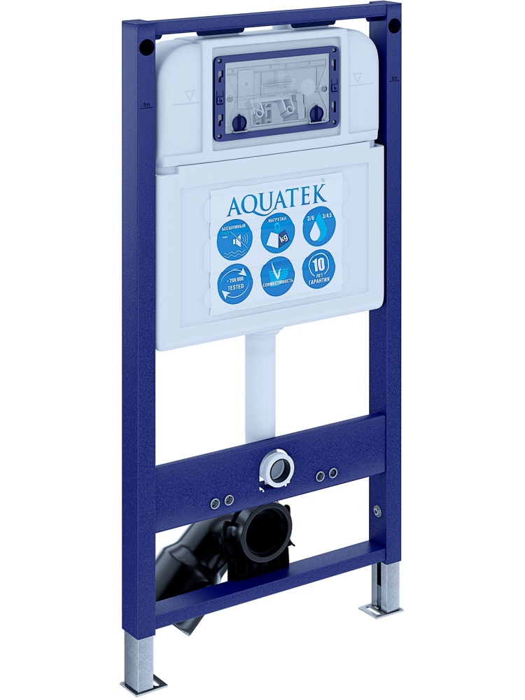 Комплект инсталляции с унитазом 4 в 1 AQUATEK КЛАССИК cm-069