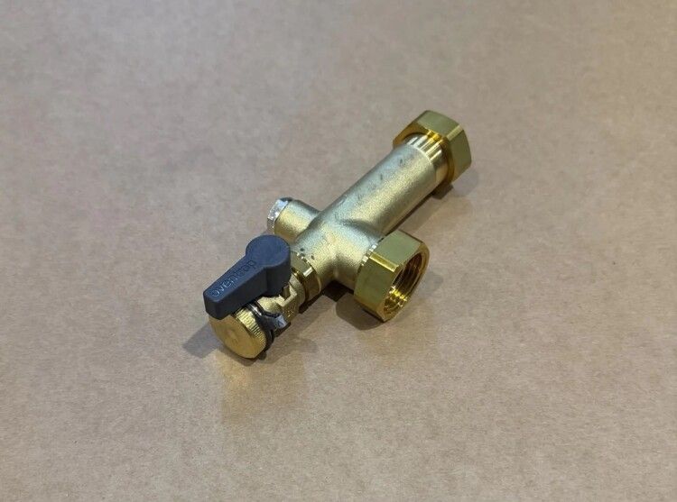 Соединительный угольник Oventrop Optiflex KFE удлиненный G 1 НГ x G 1 НГ 88x35 мм 1359073