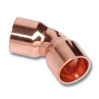 Отвод 45° медный под пайку SANHA 5000 35 мм ВП-ВП 1504135
